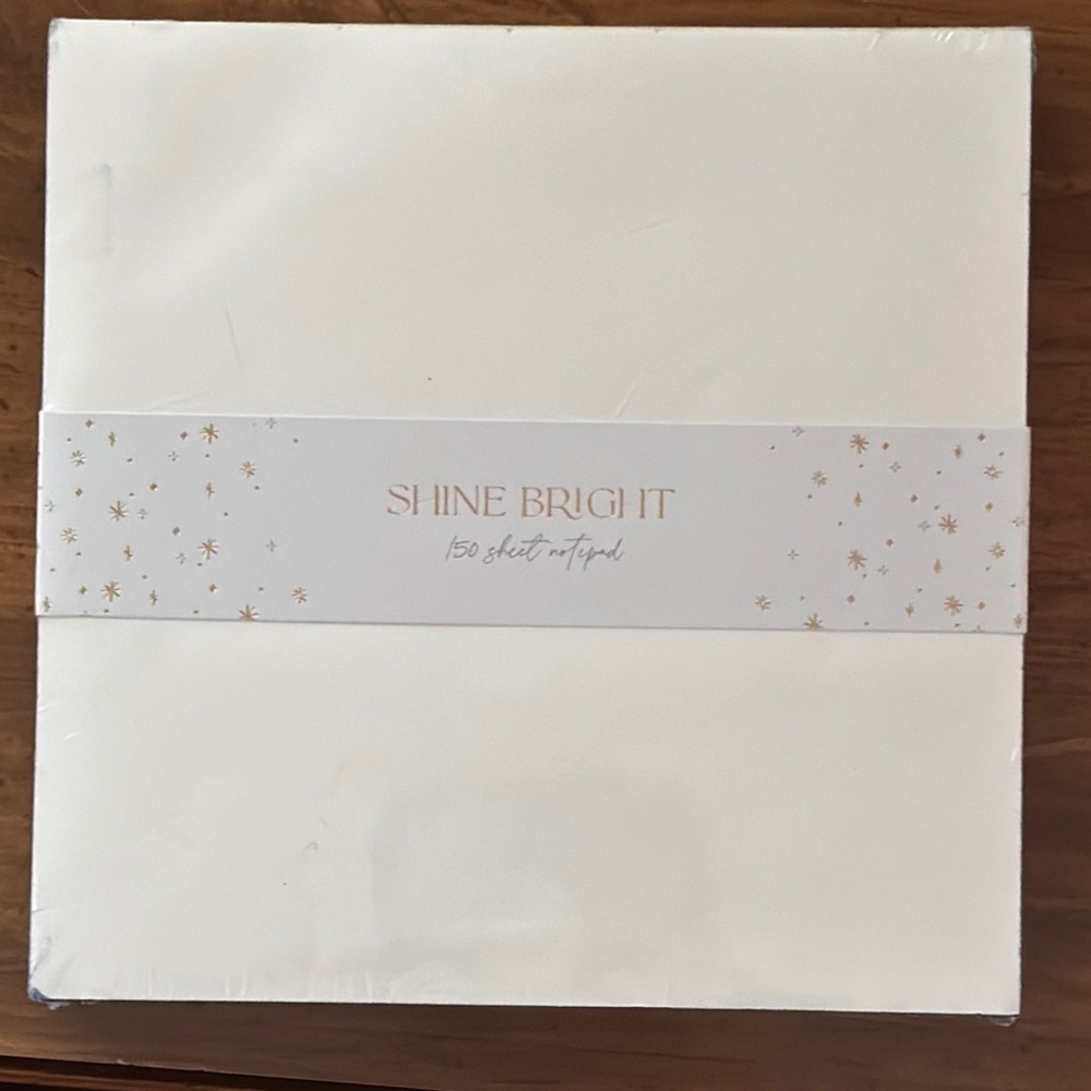 Garven "Shine Bright" 150 Blank Sheet Notepad